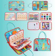 BookGenius™ – Tavola Sensoriale Montessori in Feltro per Bambini - Baby Genius