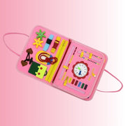 BookGenius™ – Tavola Sensoriale Montessori in Feltro per Bambini - Baby Genius