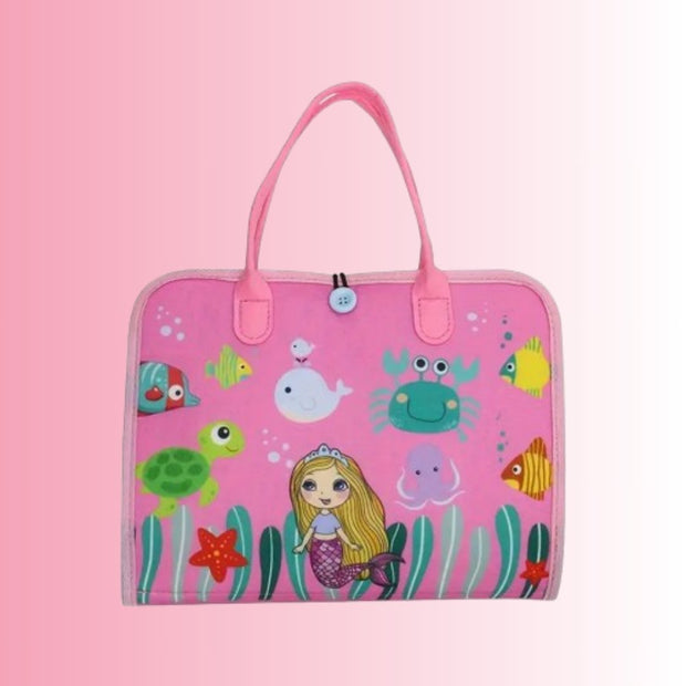 BookGenius™ – Tavola Sensoriale Montessori in Feltro per Bambini - Baby Genius