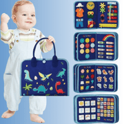 BookGenius™ - Tavola Sensoriale Montessori per Bambini da 1 a 6 anni - Baby Genius