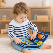 BookGenius™ - Tavola Sensoriale Montessori per Bambini da 1 a 6 anni - Baby Genius