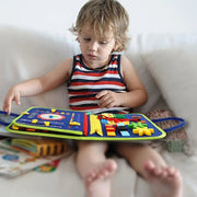 BookGenius™ - Tavola Sensoriale Montessori per Bambini da 1 a 6 anni - Baby Genius